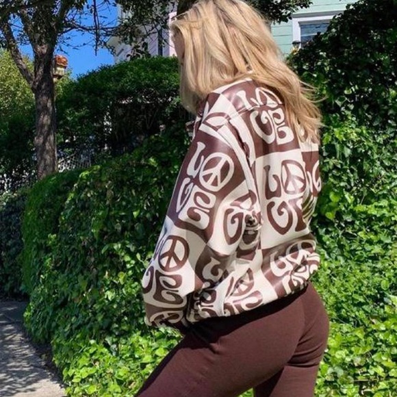 House of Sunny All You Need is Love Bomber Jacket - Picture 3 of 11